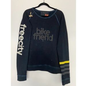 SoulCycle x Free City Crewneck Sweatshirt (RARE!)